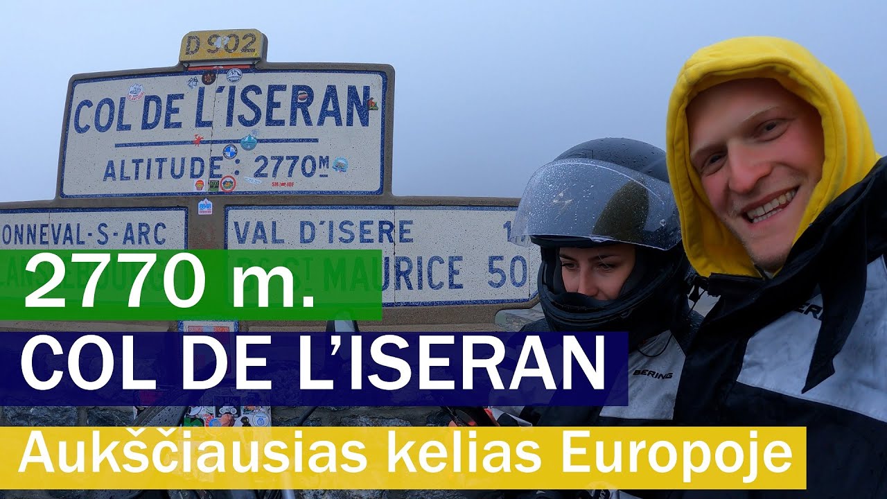 Lietus vis nenustoja lyti. Aukščiausias kelias Europoje 