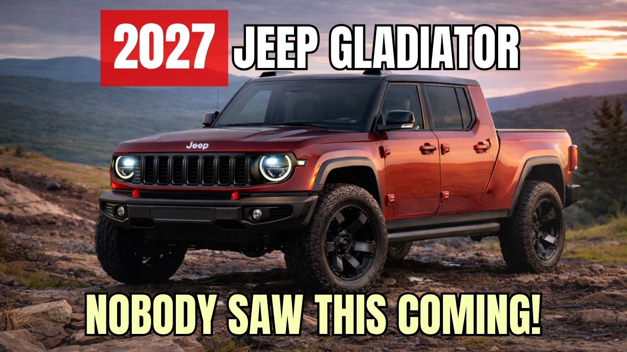 Jeep Gladiator 2027 года шокирует всех &mdash; Jeep изменил правила игры!