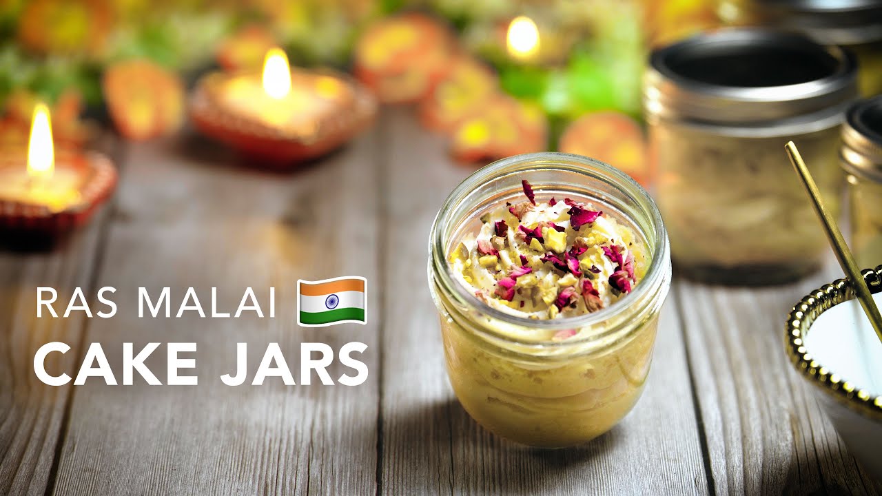 Rasmalai Cake Jars | Easy & Delicious Diwali Cake Recipe | Indian Style Tres Leches