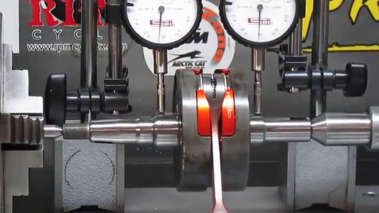 KTM 85 crankshaft assembly with Nihilo crank stuffers by Andrew Cooksey