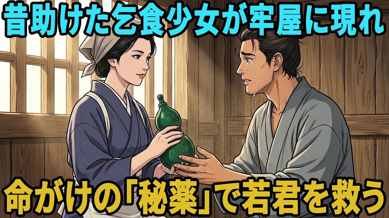 10年前に助けた貧しい少女が、処刑寸前の若君を「秘薬」で救い出した。命を懸けた恩返しの物語 | 民話 | 野談 | 時代劇 | 説話 | オーディオブック | 伝説
