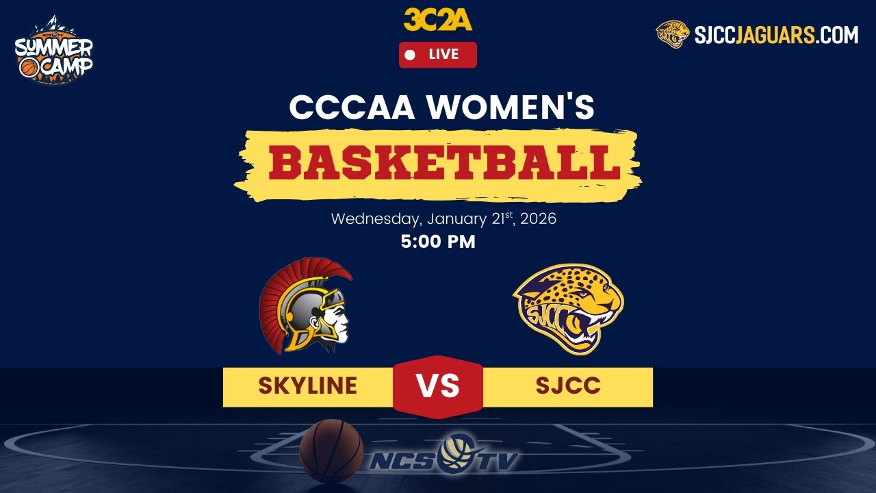 Skyline vs San Jose City College Women's Basketball LIVE 1/21/26