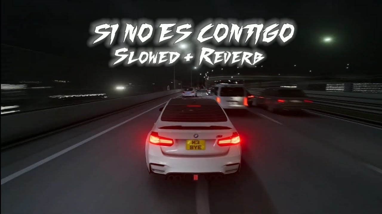 Si No Es Contigo (Slowed + Reverbed) || Cross Mj
