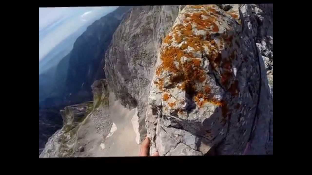 Greben Rinke - Skuta, konj, grebensko prečenje, Kamniško-Savinjske Alpe, Slovenia