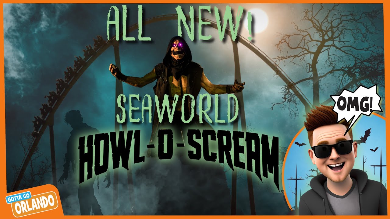 ALL NEW Howl-O-Scream 2025 at SeaWorld Orlando - Are You Ready?