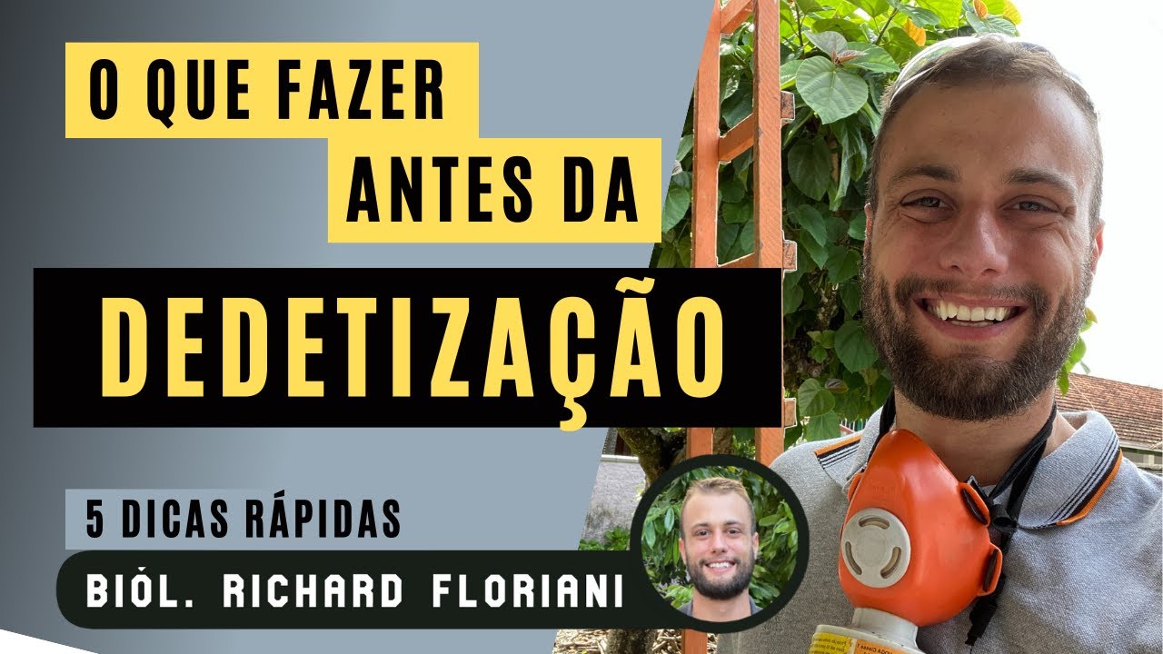 Como Preparar A Casa Para Dedetiza&ccedil;&atilde;o - Bi&oacute;l Richard Floriani