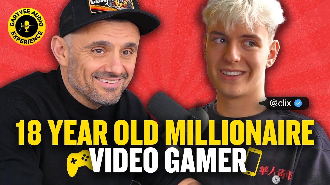 Is Gaming a Real Career that Requires Skill and Talent? l GaryVee Audio Experience with Clix