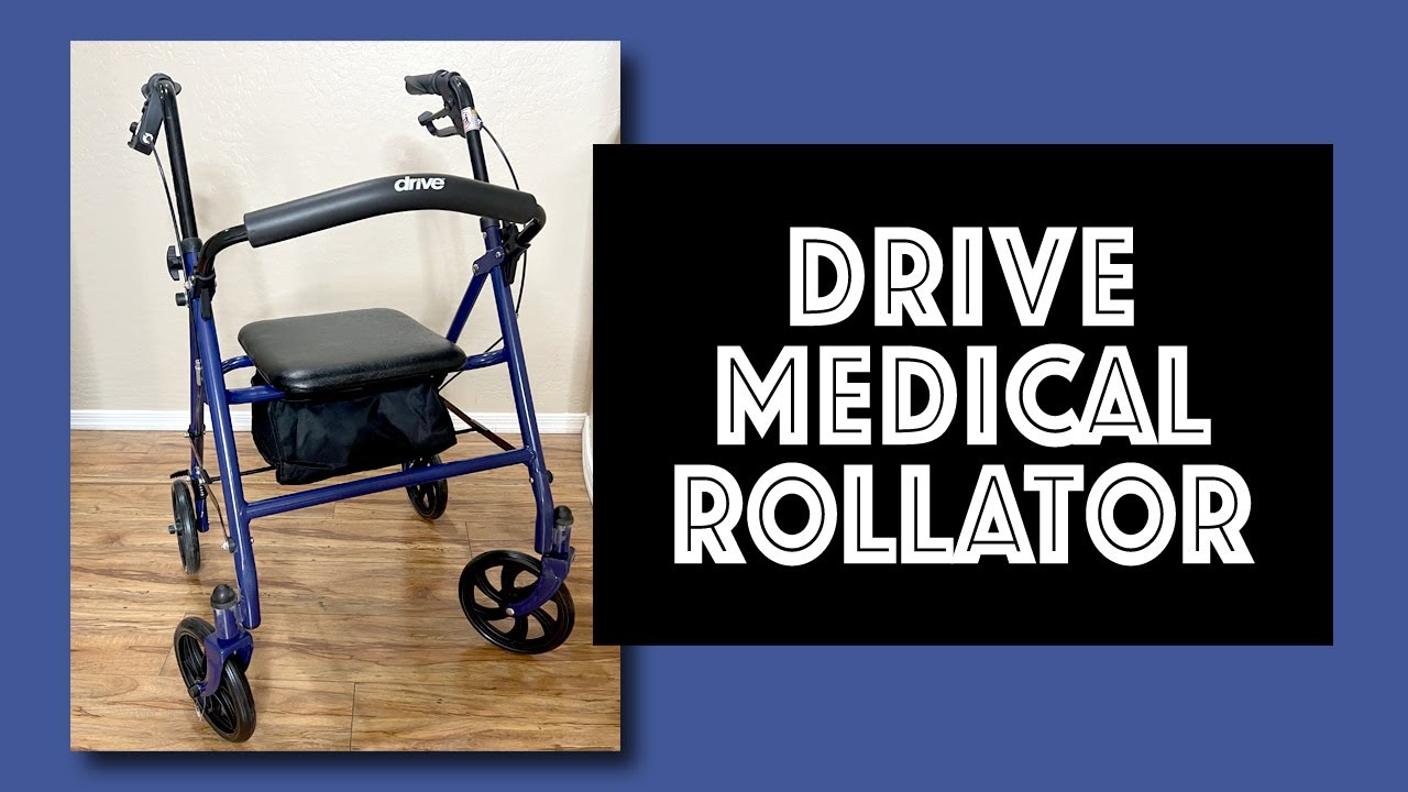 Drive Medical Rollator 10257bl-1