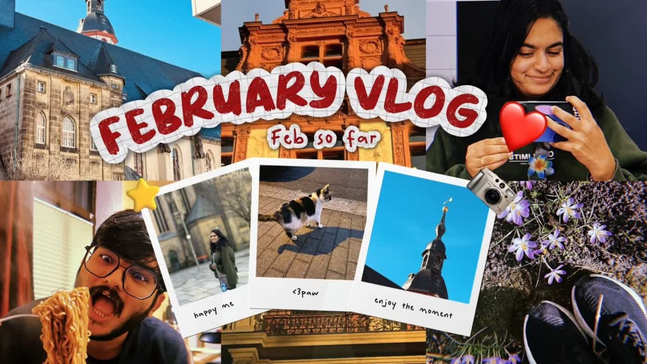 February Vlog  🫧 life in Germany 🇩🇪 | Grocery  Shopping 🛒 , Ramen 🍜 Nights & Winter Days 🌨️🍜🤍