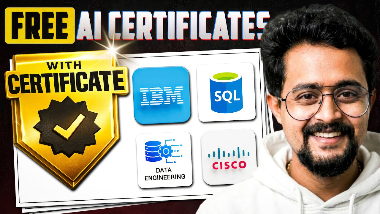 𝗕𝗲𝘀𝘁 𝗔𝗜 𝗖𝗲𝗿𝘁𝗶𝗳𝗶𝗰𝗮𝘁𝗶𝗼𝗻𝘀 𝟮𝟬𝟮𝟲: 𝗗𝗼𝗻&rsquo;𝘁 𝗪𝗮𝘀𝘁𝗲 𝗬𝗼𝘂𝗿 𝗠𝗼𝗻𝗲𝘆