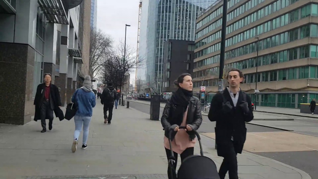 LONDON WALK (2020) --- from SOUTHWARK Station to BLACKFRIARS BRIDGE