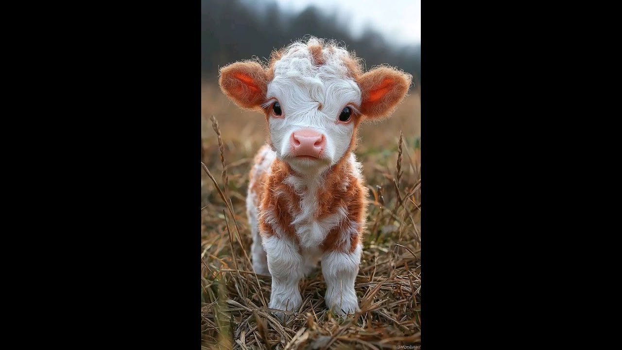 🐮 Adorable Baby Cow! A Magic Day on the Farm 🌼 Real Animals for Kids (15 Minutes)