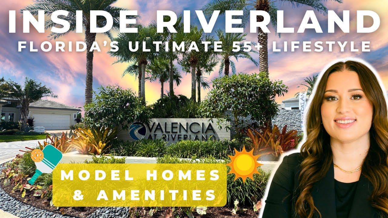 Riverland Valencia Port St. Lucie | 55+ Lifestyle Community & Model Homes Tour with Pools&Pickleball