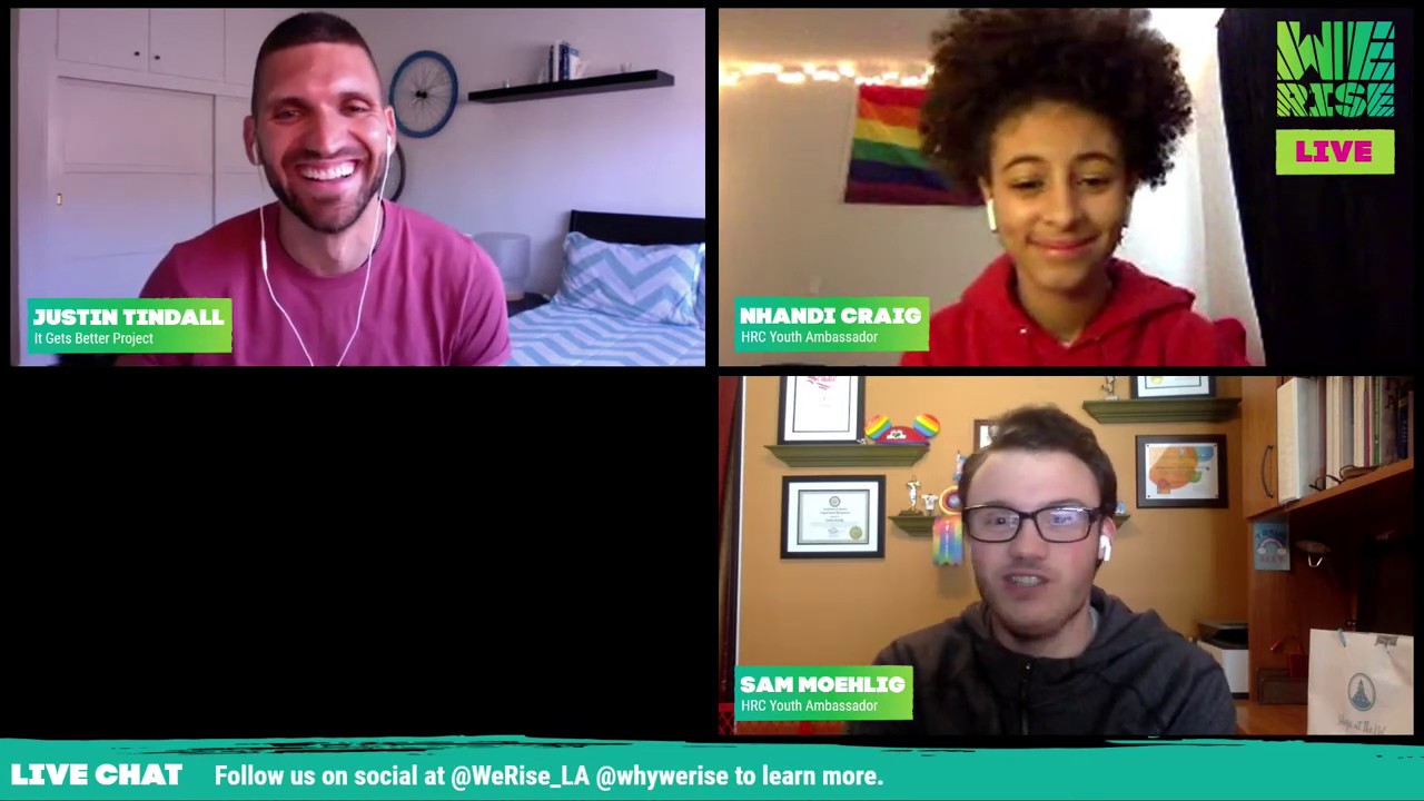 WE RISE 2020: Empowering LGBTQ+ Stories with It Gets Better