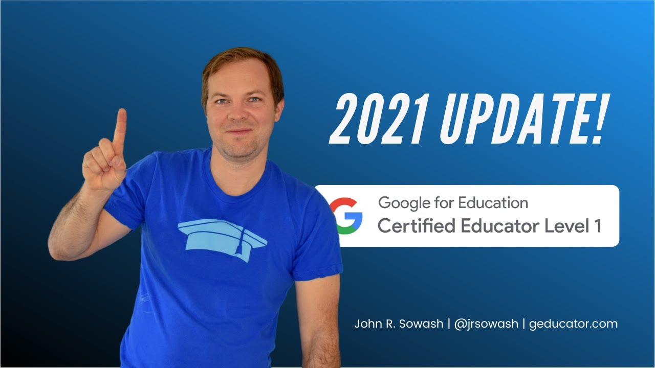 The Level 1 Google Educator exam has changed a LOT (2021 update)