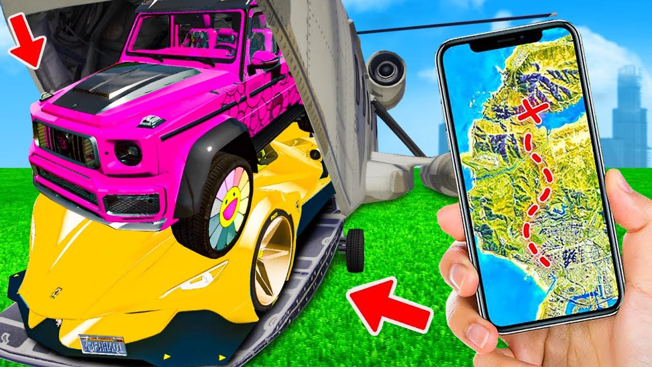 3000 IQ VERSTECK mit G-KLASSE! (GTA 5 Hide & Seek)