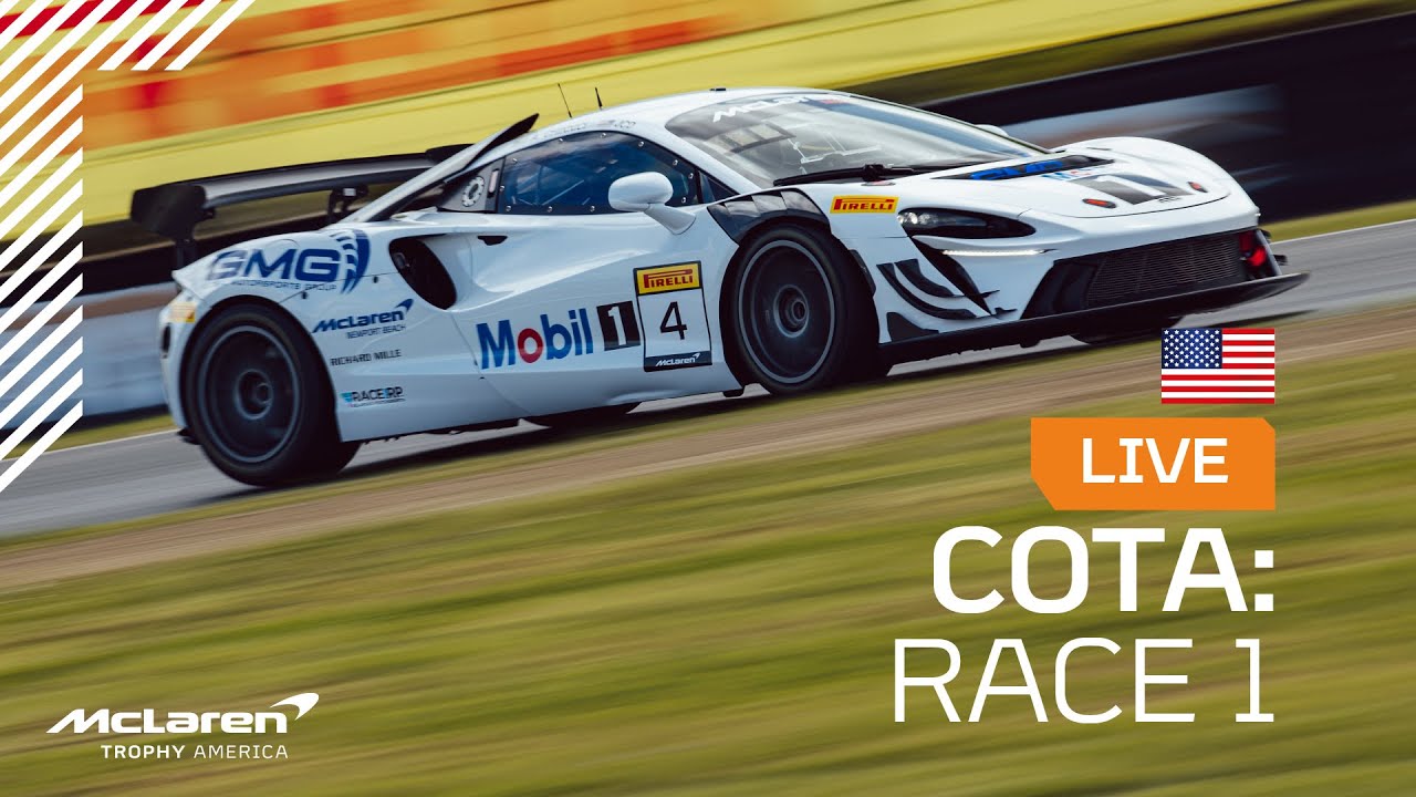 LIVE I Race 1 I COTA I McLaren Trophy America 2025.