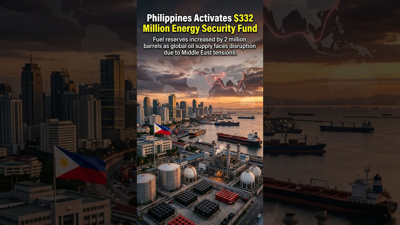 Philippines Activates $332 Million Energy Fund Amid Global Oil Supply Crisis