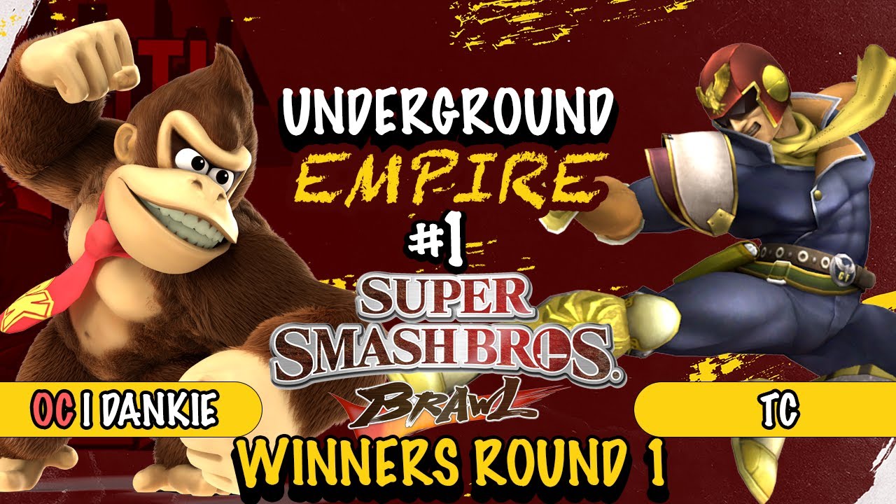 WR1: OC Dankie (Falcon / DK) Vs. TC (Falcon / Samus) - Underground Empire Monthly #1