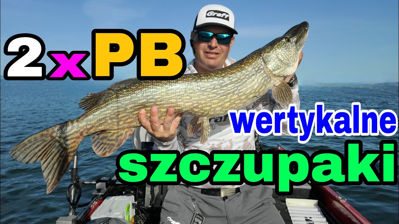 Duże szczupaki | dwie życiówki #Graff #SewroCustomBait #VerticalJigging