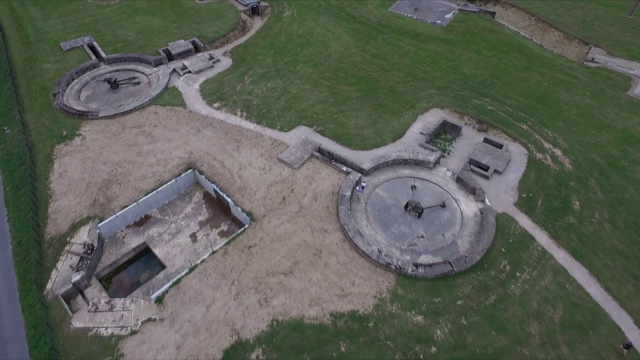 Drone flight in Normandi&euml;:  