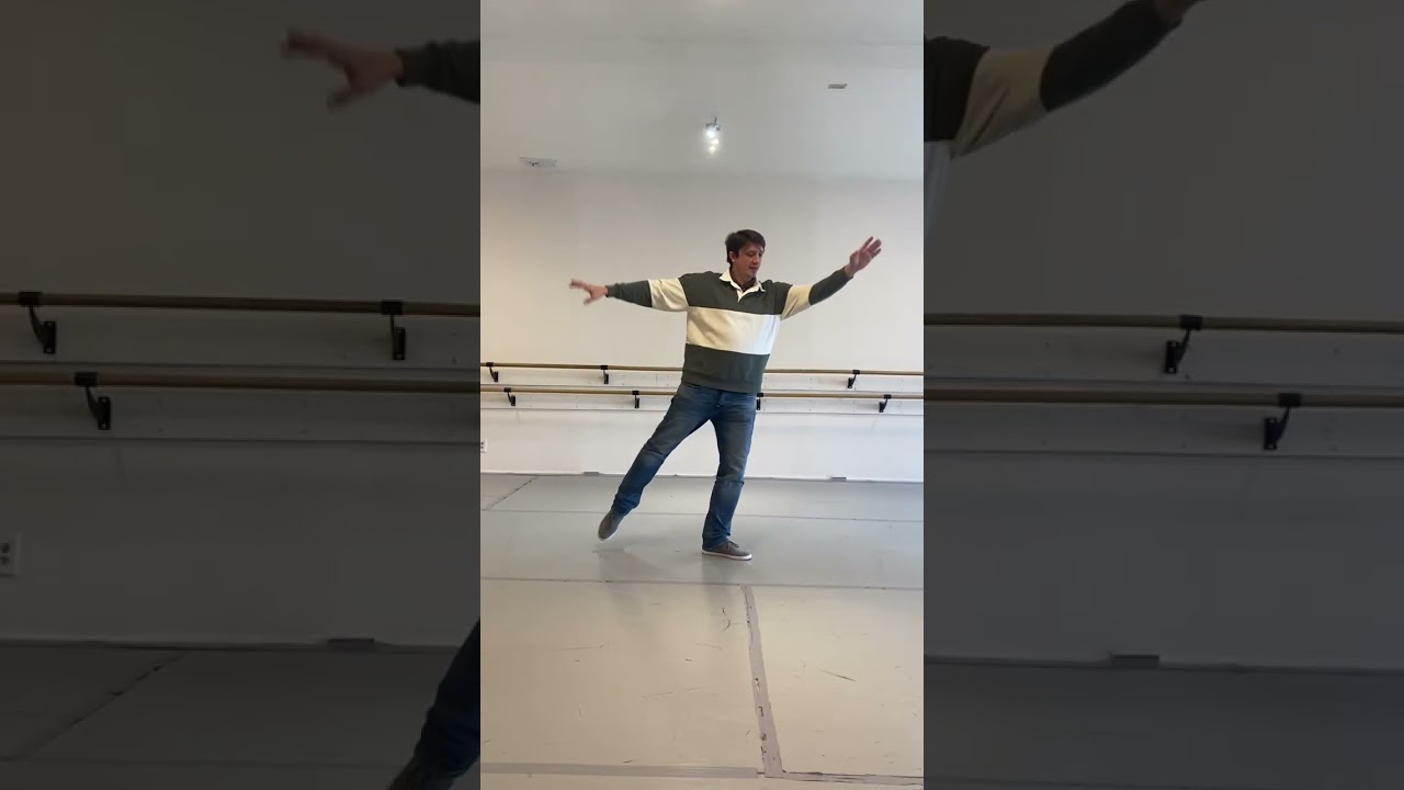 Rehearsal of Schostacovitch Waltz. Choreography - Aleksei Fomkin.
