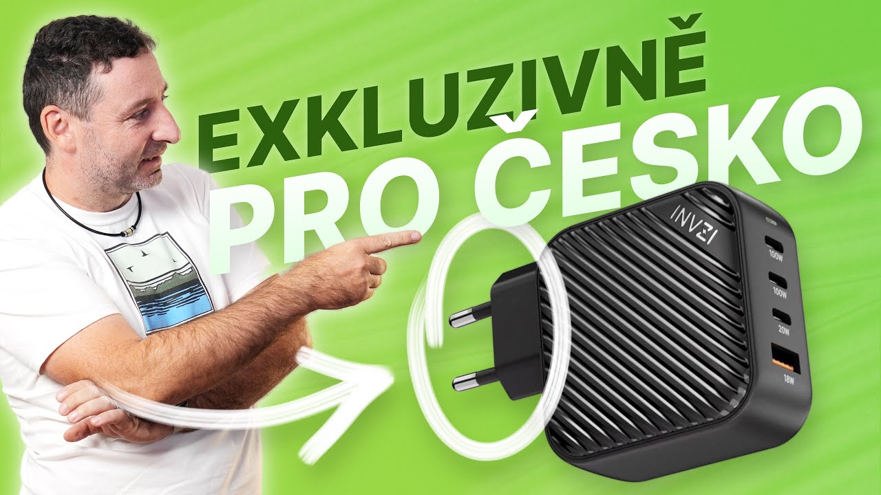 Proč INVZI dělá exkluzivní verzi GaN nabíječky pro ČR? (Alisczech vol. 964)