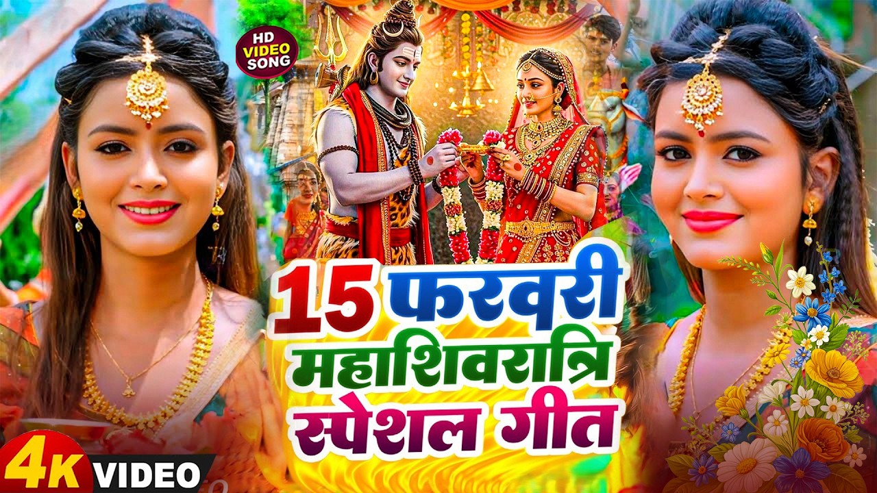 Video | 15 फरवरी महाशिवरात्रि स्पेशल गीत 2026 | Mahashivratri Song 2026 | Mahashivratri Ke Gana 2026