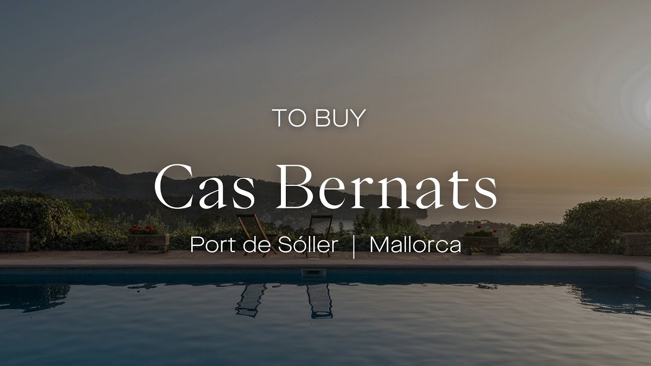 Cas Bernats - Unique 14-bedroom finca with pool for sale near Soller in Mallorca