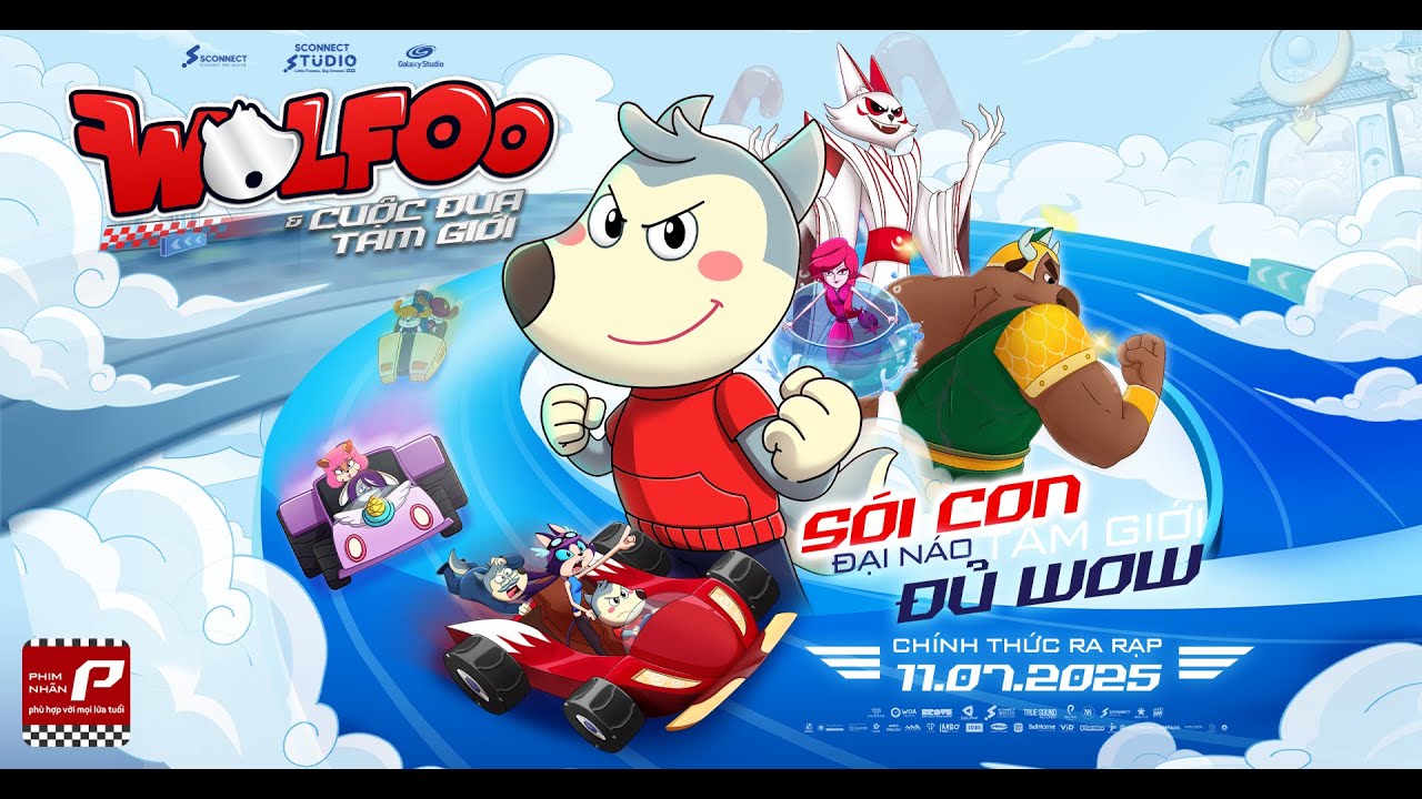 WOLFOO & CUỘC ĐUA TAM GIỚI trailer - KC: 11.07.2025