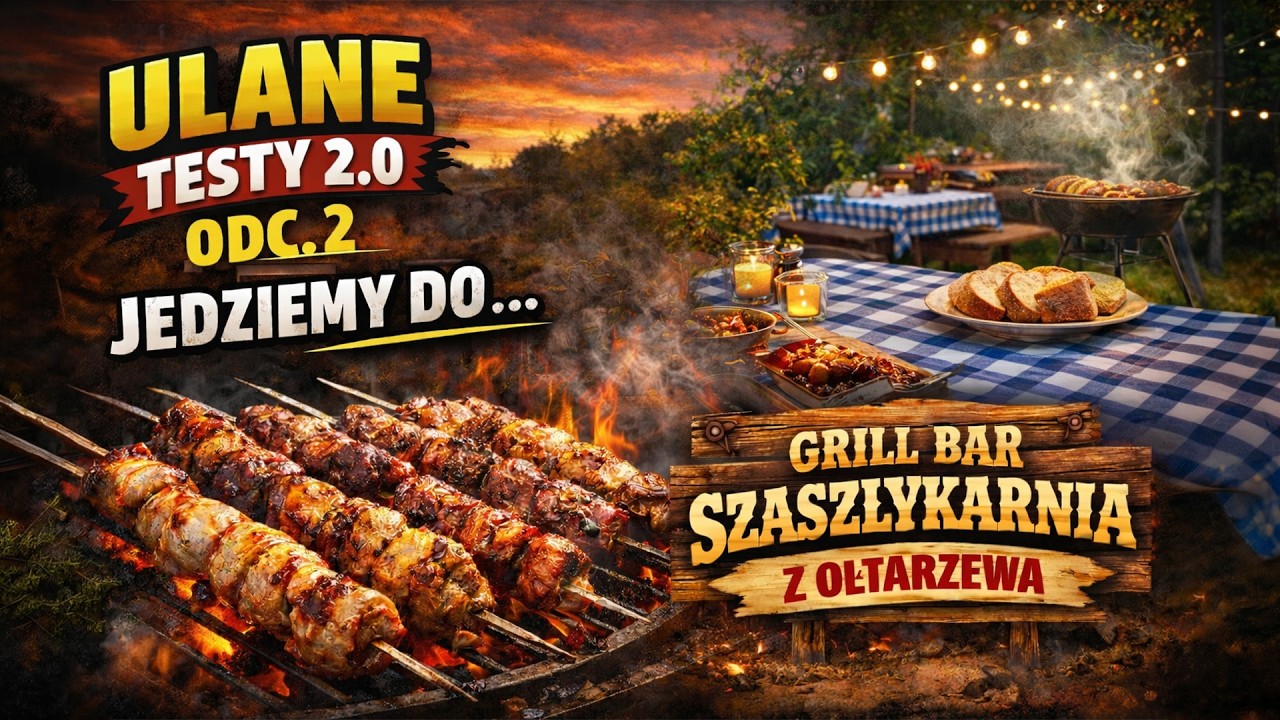 DRUGA NAJLEPSZA W POLSCE?! 🔥 Szaszłykarnia przy trasie 92 | Ulane Testy 2.0 ODC.2