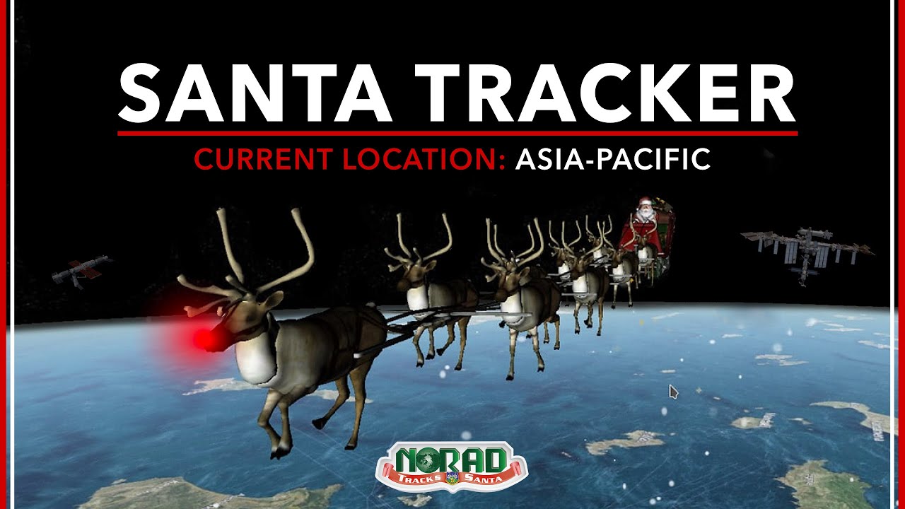 NOW DELIVERING : Asia/Pacific | NORAD Track Santa 2025