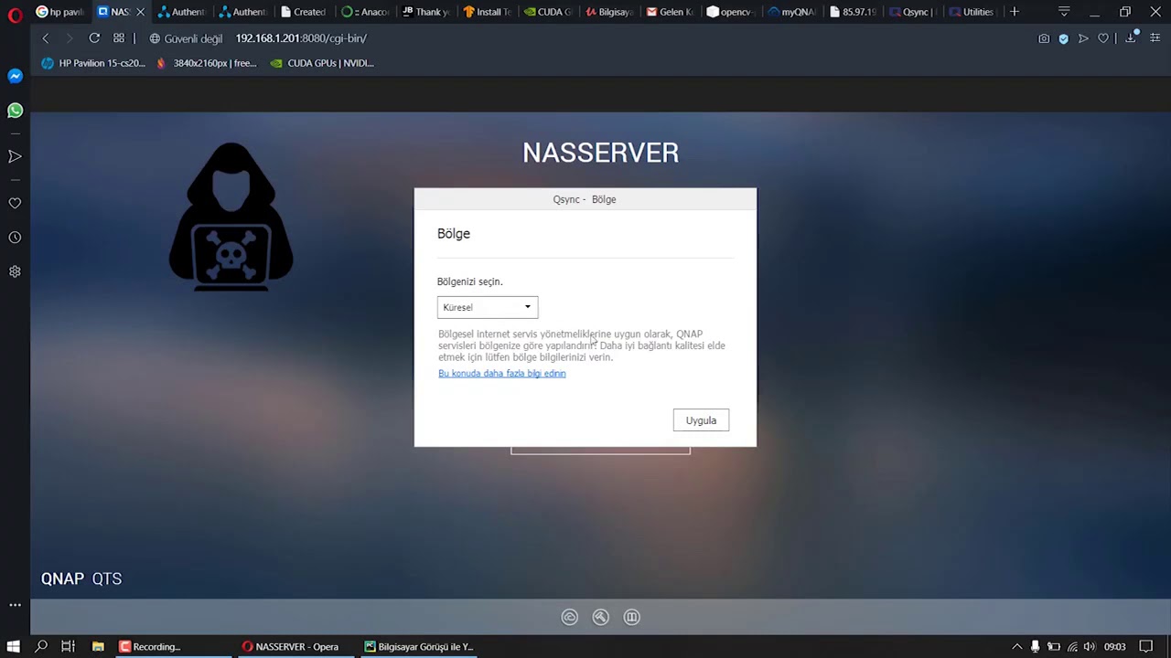 1-Qnap nas server Qsync senkronizasyon