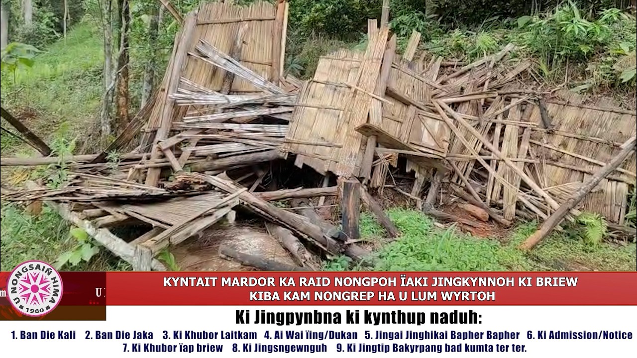 KYNTAIT MARDOR KA RAID NONGPOH &Iuml;AKI JINGKYNNOH KI BRIEW KIBA KAM NONGREP HA U LUM WYRTOH