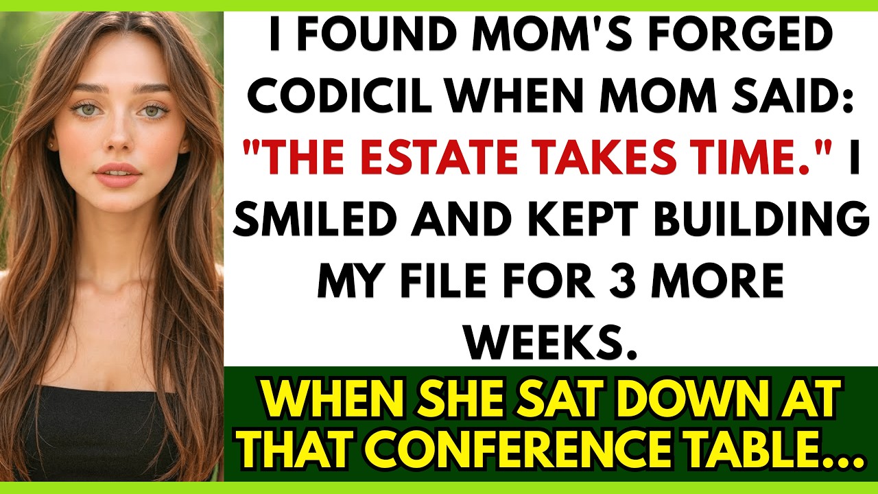 My Mom Forged Grandpa's Will And Froze Our Inheritance For A Year. I Let Her Keep Going Until…