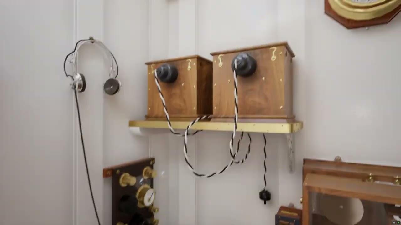 Titanic Marconi wireless Room