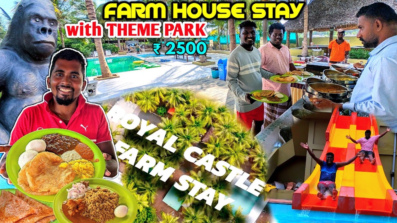 🔥3 வேலையும் அசைவ விருந்துடன்🤯அட்டகாசமான பண்ணை வீடு🏕