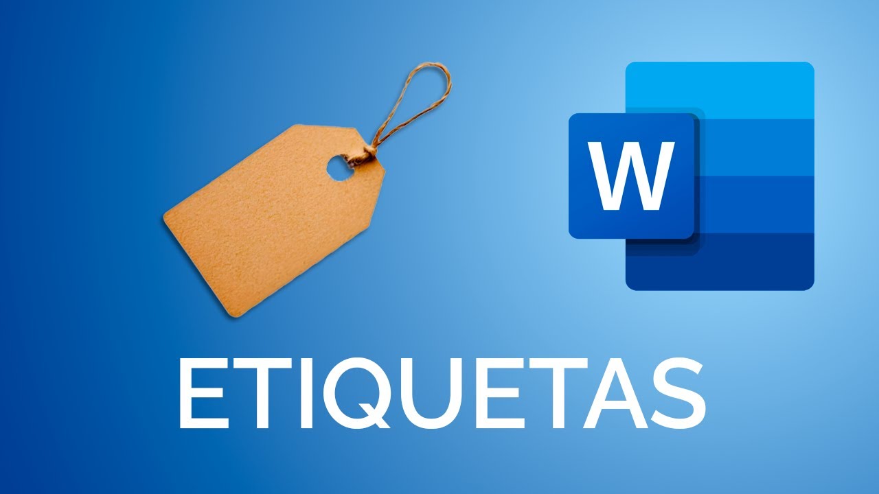 Cómo crear ETIQUETAS para Ropa en Word