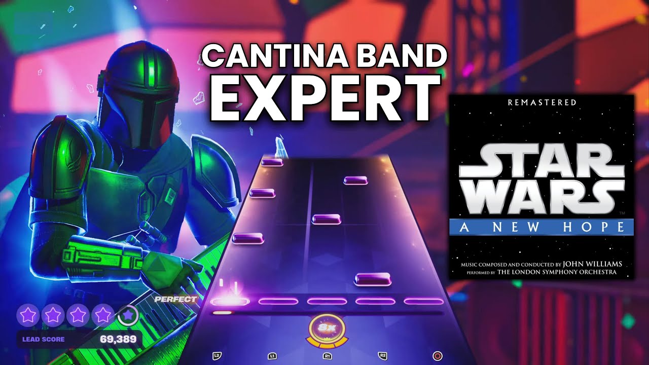 Fortnite Festival - "Cantina Band" Expert Lead 100% FC (140,348)