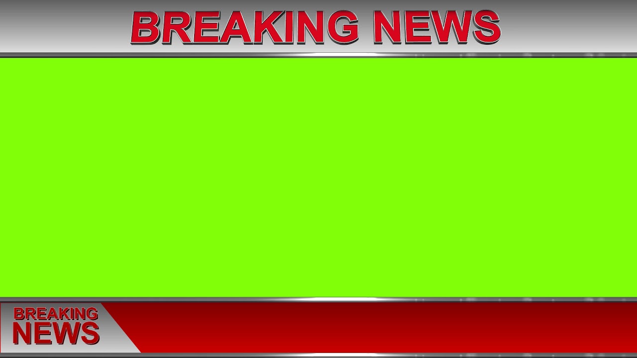 BREAKING NEWS #5 GREEN SCREEN 1080P ROYALTY FREE#