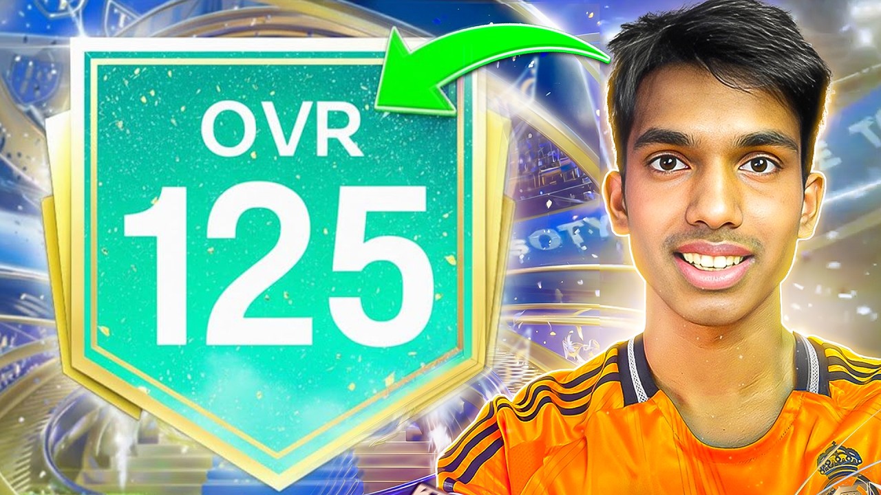 I Reached 125 OVR FIRST! - FC Mobile