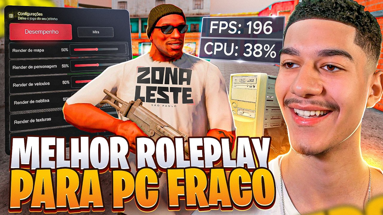 ZONA LESTE - o MELHOR servidor de MTA para PC FRACO? *com tema de s&atilde;o paulo* - GTA MTA RP