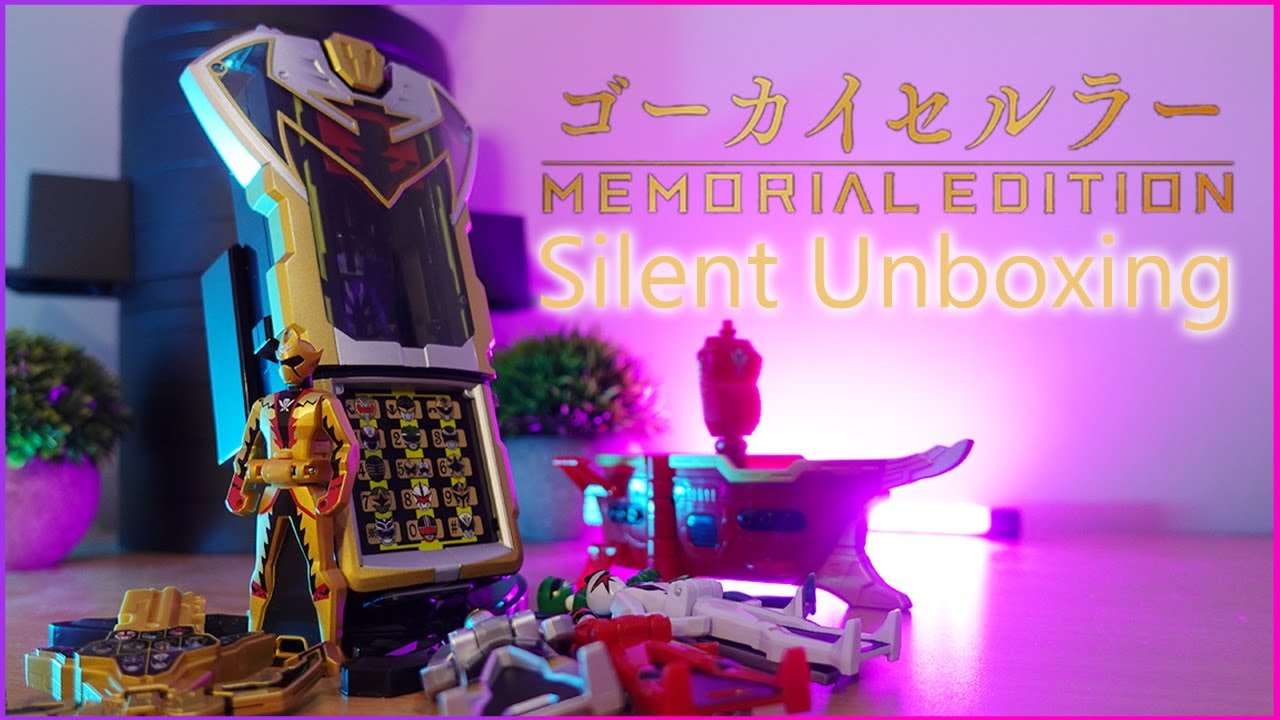 Gokai Cellular Memorial Edition | Silent Unboxing | Kaizoku Sentai Gokaiger