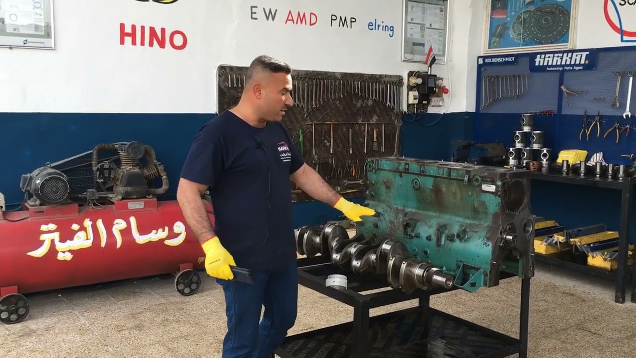تعمير محرك سكانيا 113 رايمر مع وسام🎖️الفيتر 🇮🇶 مشاهدة ممتعة للجميع وشكرا لكم 💐🛠️⚙️🪛🔨🔩🔧👌🎥💝 part 1