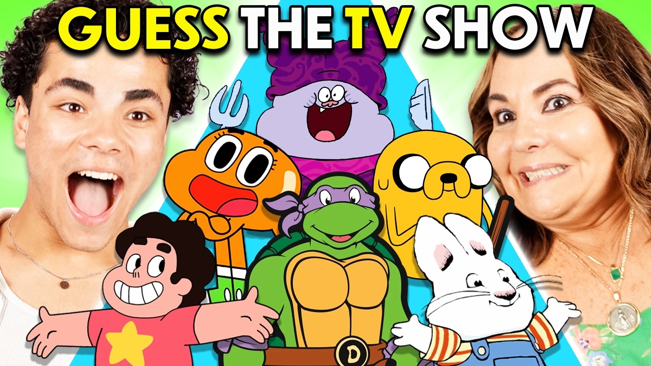 Teens vs. Parents: Guess The Kids TV Show In One Second! #2