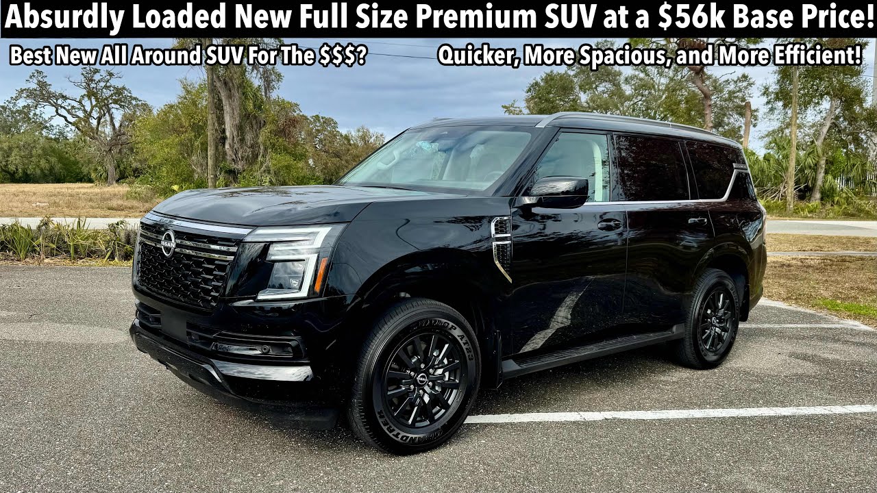 2025 Nissan Armada SV: TEST DRIVE+FULL REVIEW