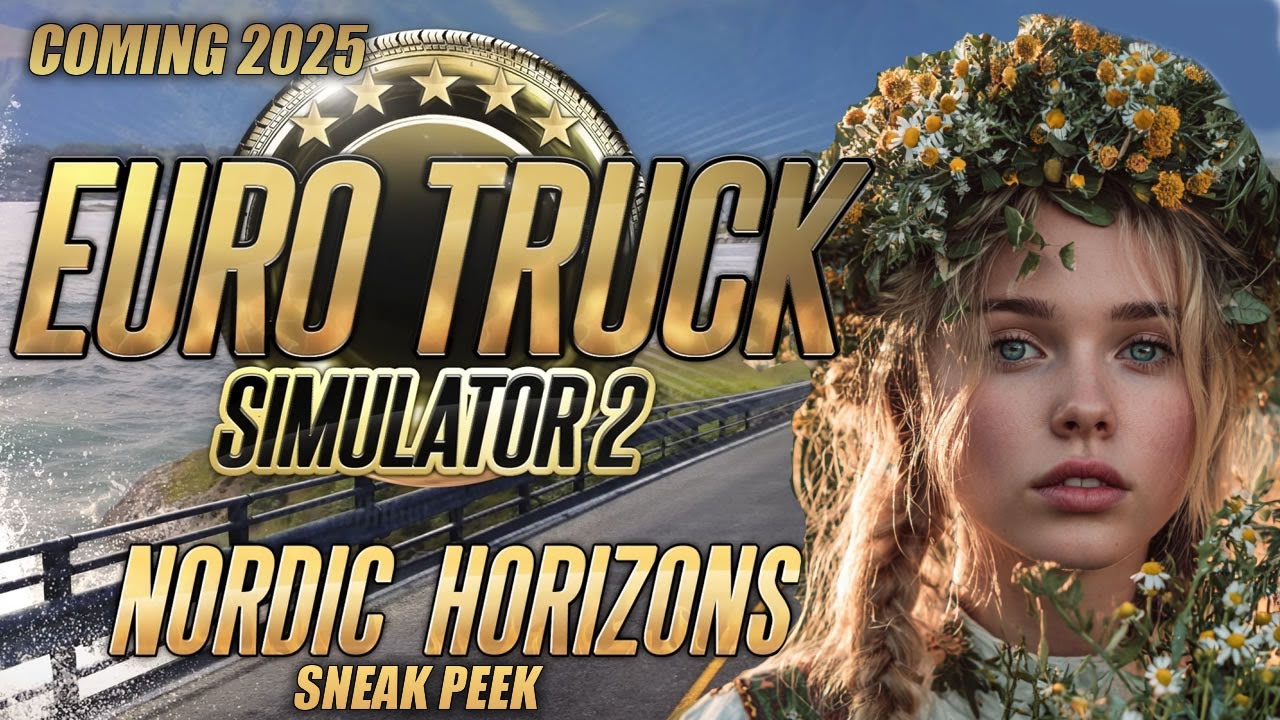 🔴 ETS 2 Truckers MP live  nordlc horizons dlc exploring the city'sWith Steering wheel