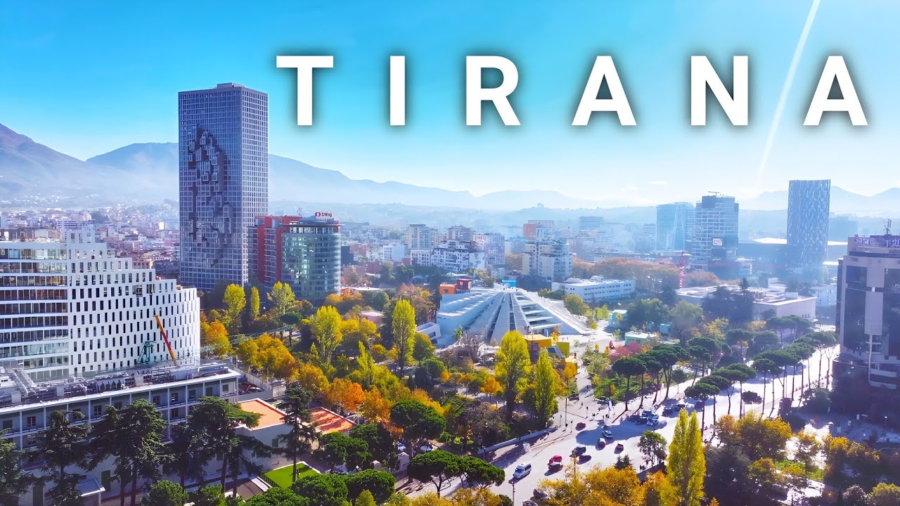 Tirana Capital Of Albania 🇦🇱 In 4K |