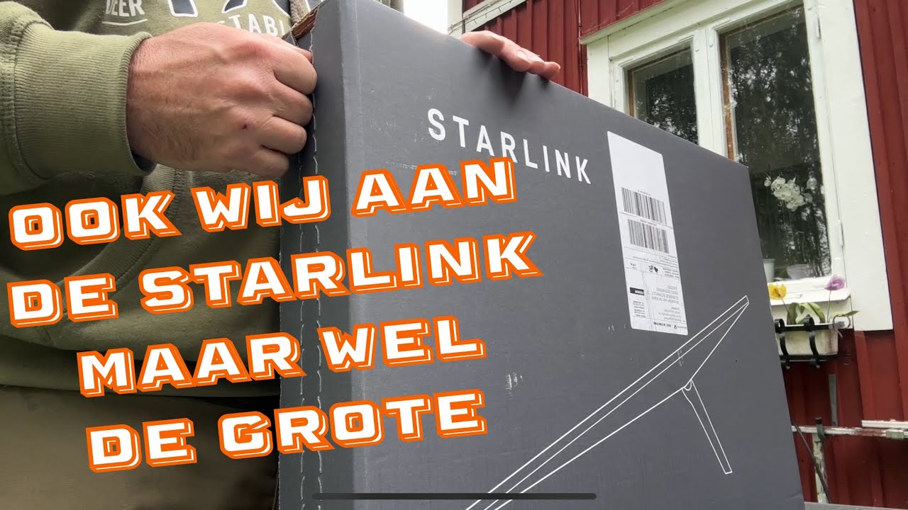722 STARLINK ONAFHANKELIJK INTERNET IN DE CAMPER
