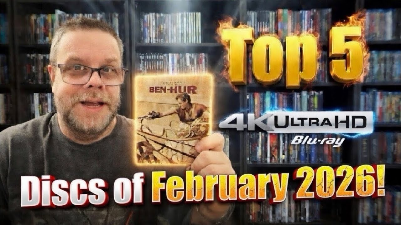 Top 5 4K UHD Blu-ray Discs of February 2026! 